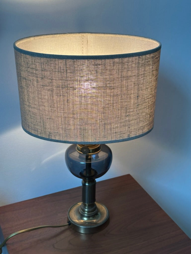 Lampe vintage années 80 - Style lampe à pétrole ancienne