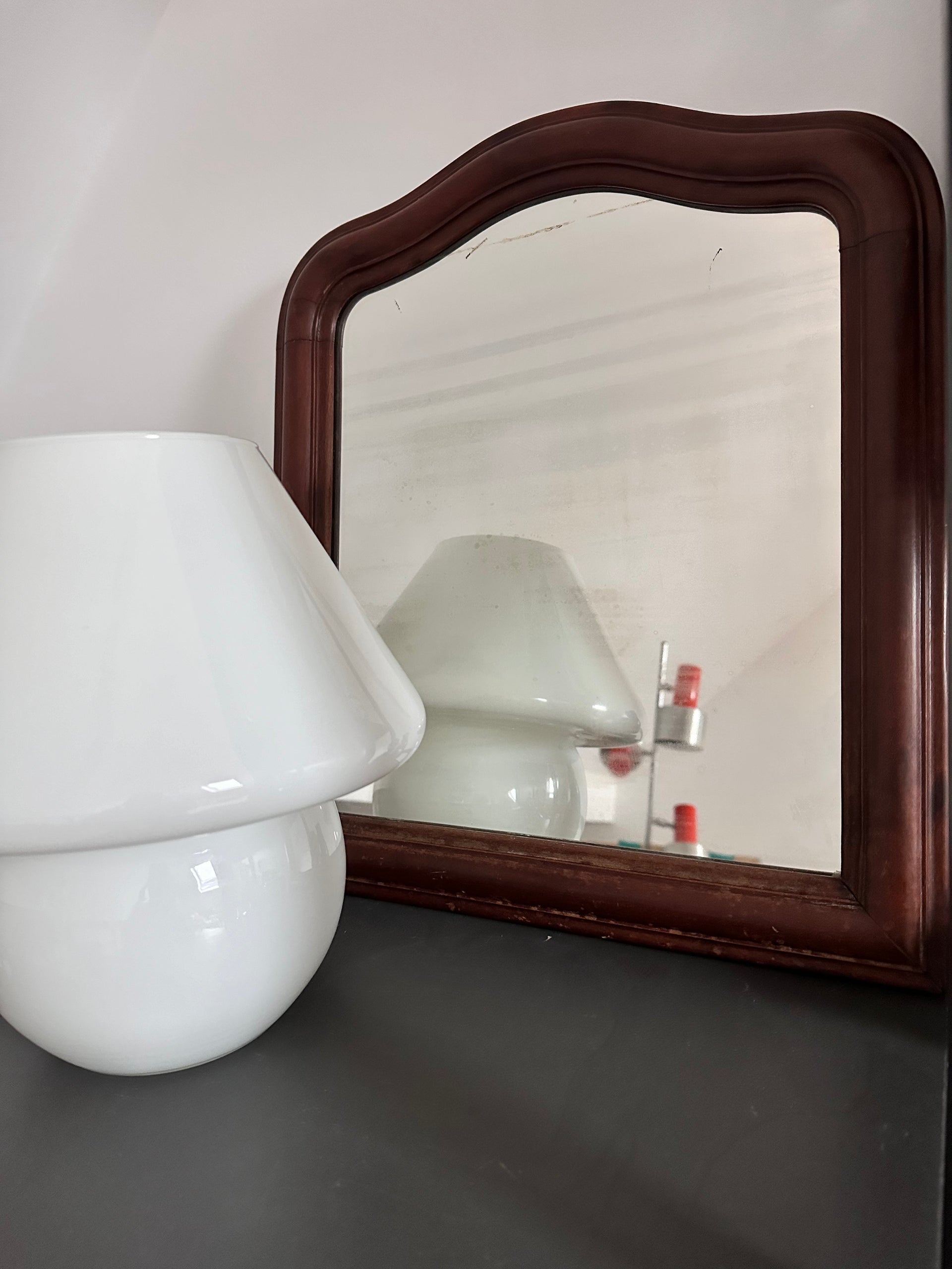 Miroir ancien en bois