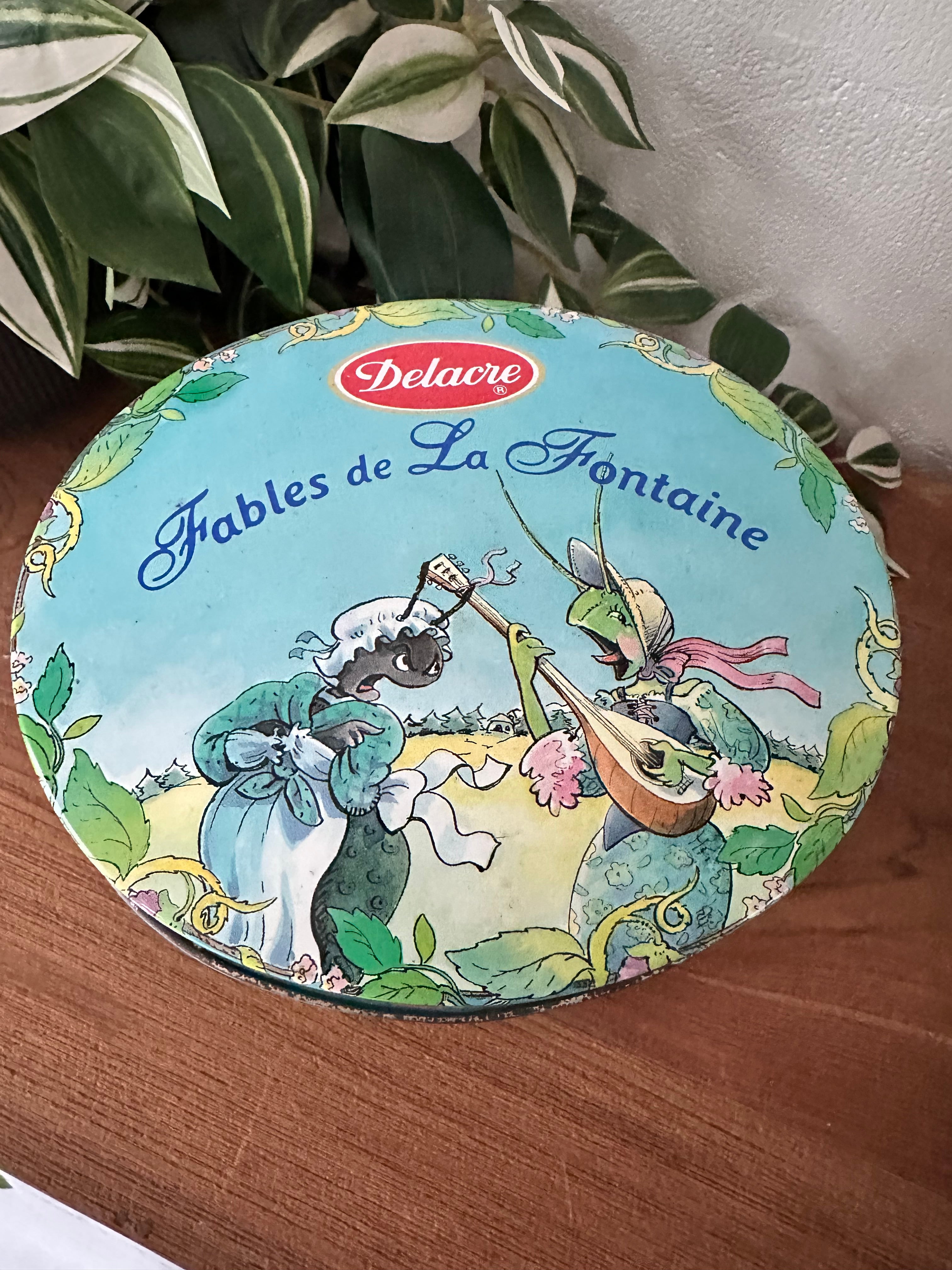 2 boites à biscuits vintage Delacre et La Trinitaine | Sixty Vinty