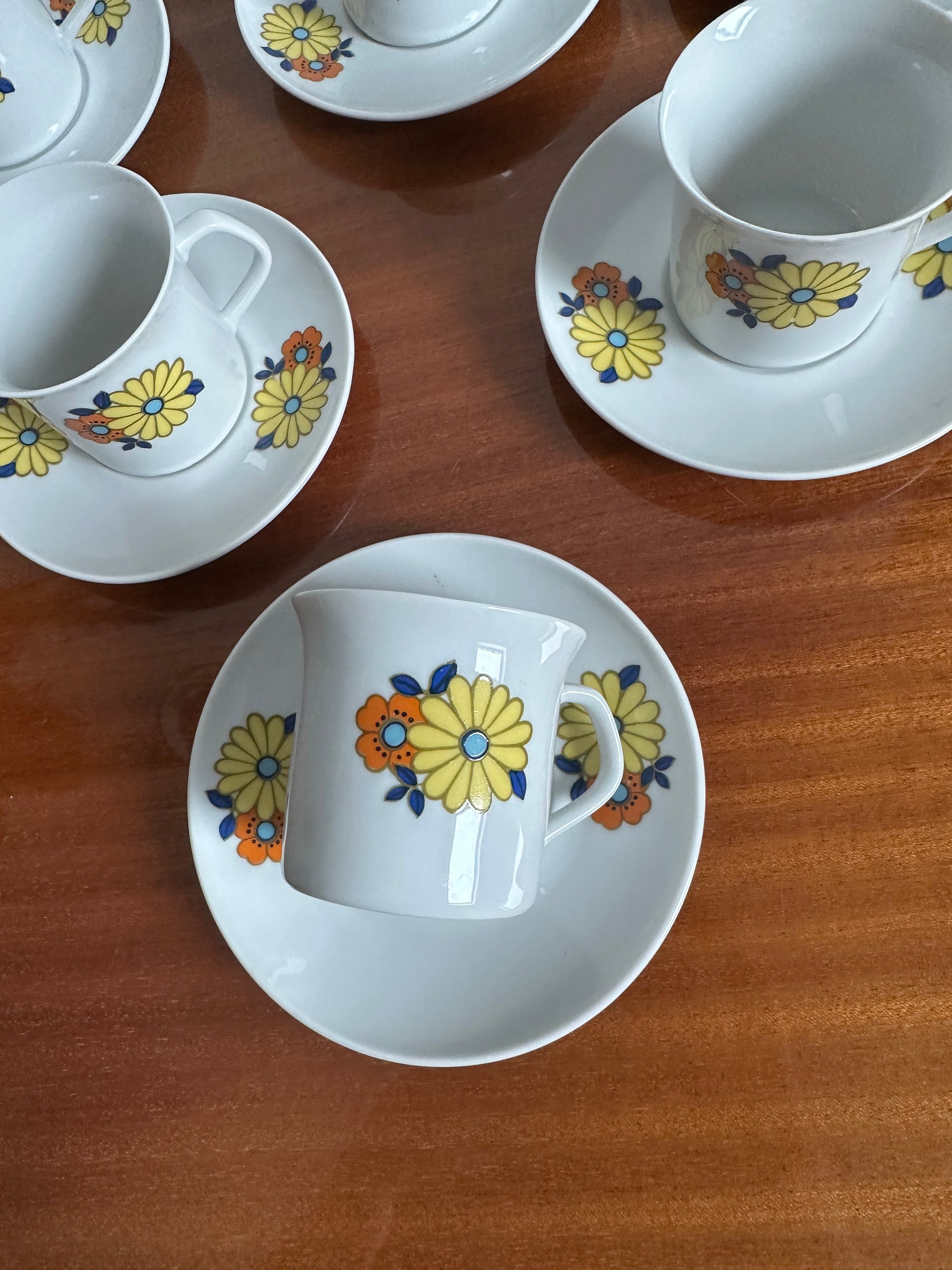 Tasses à café vintage Winterling Bavaria