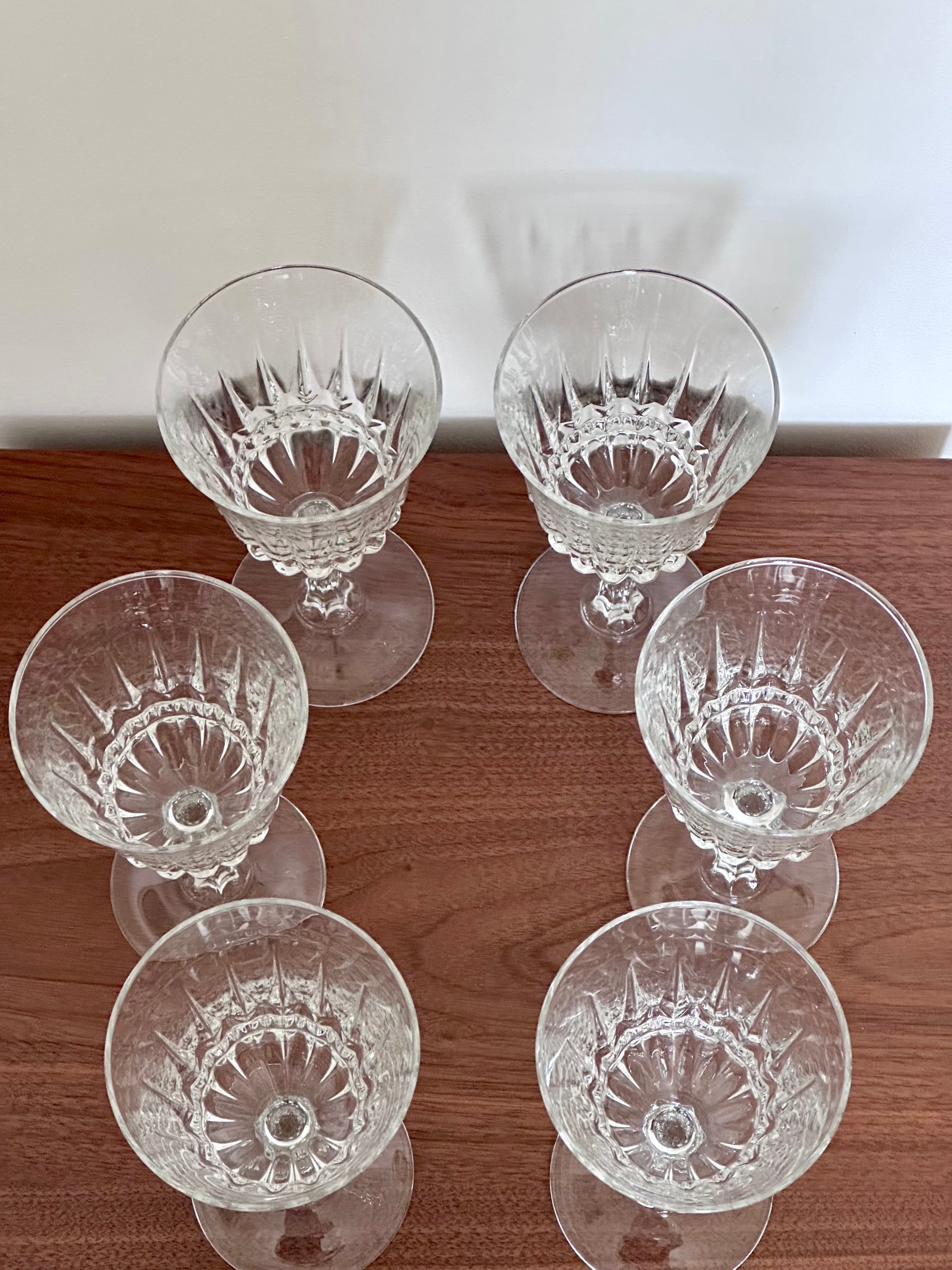 Verres à pied vintage Luminarc