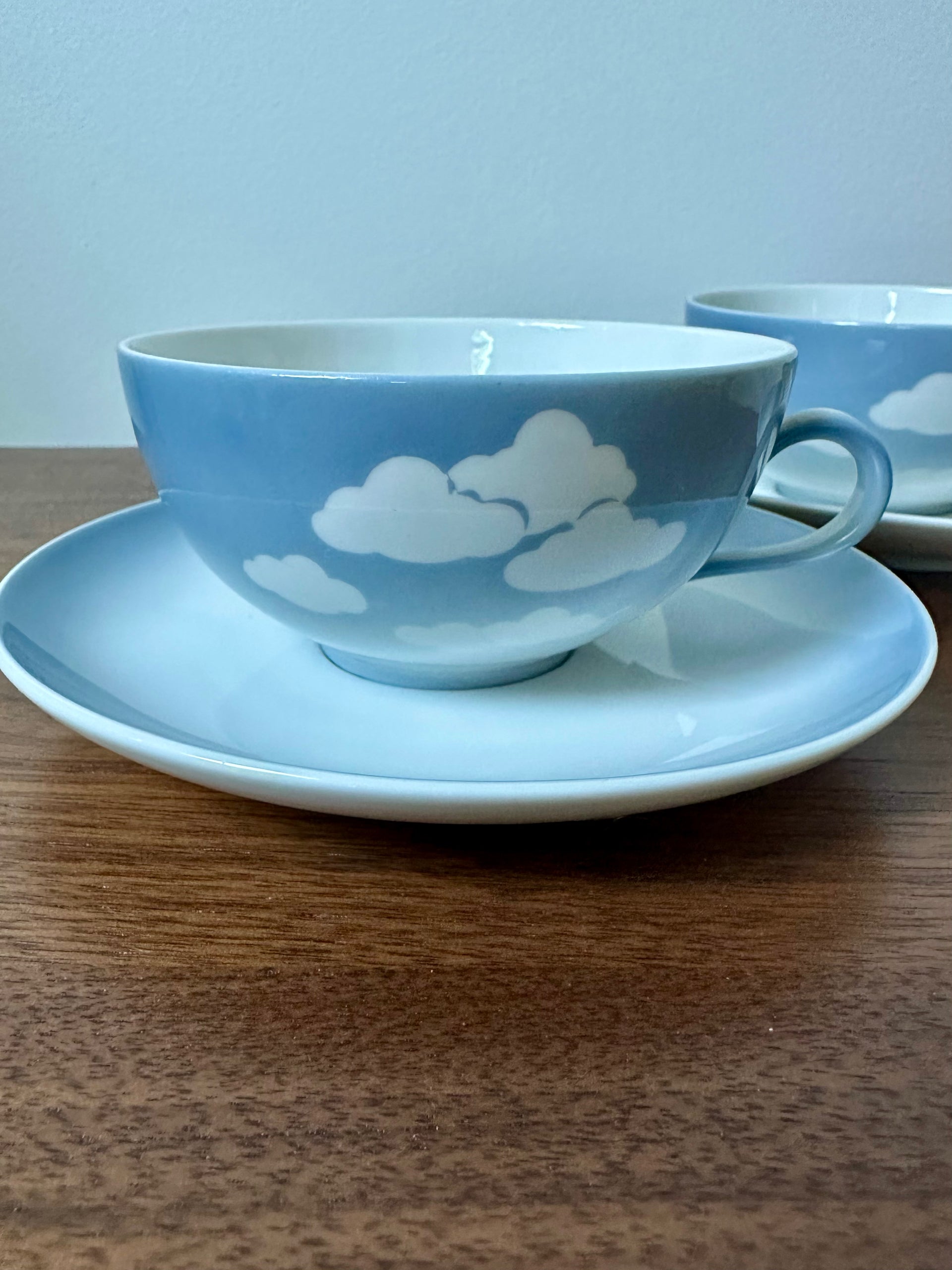 Tasses nuages vintage Seltmann Weiden