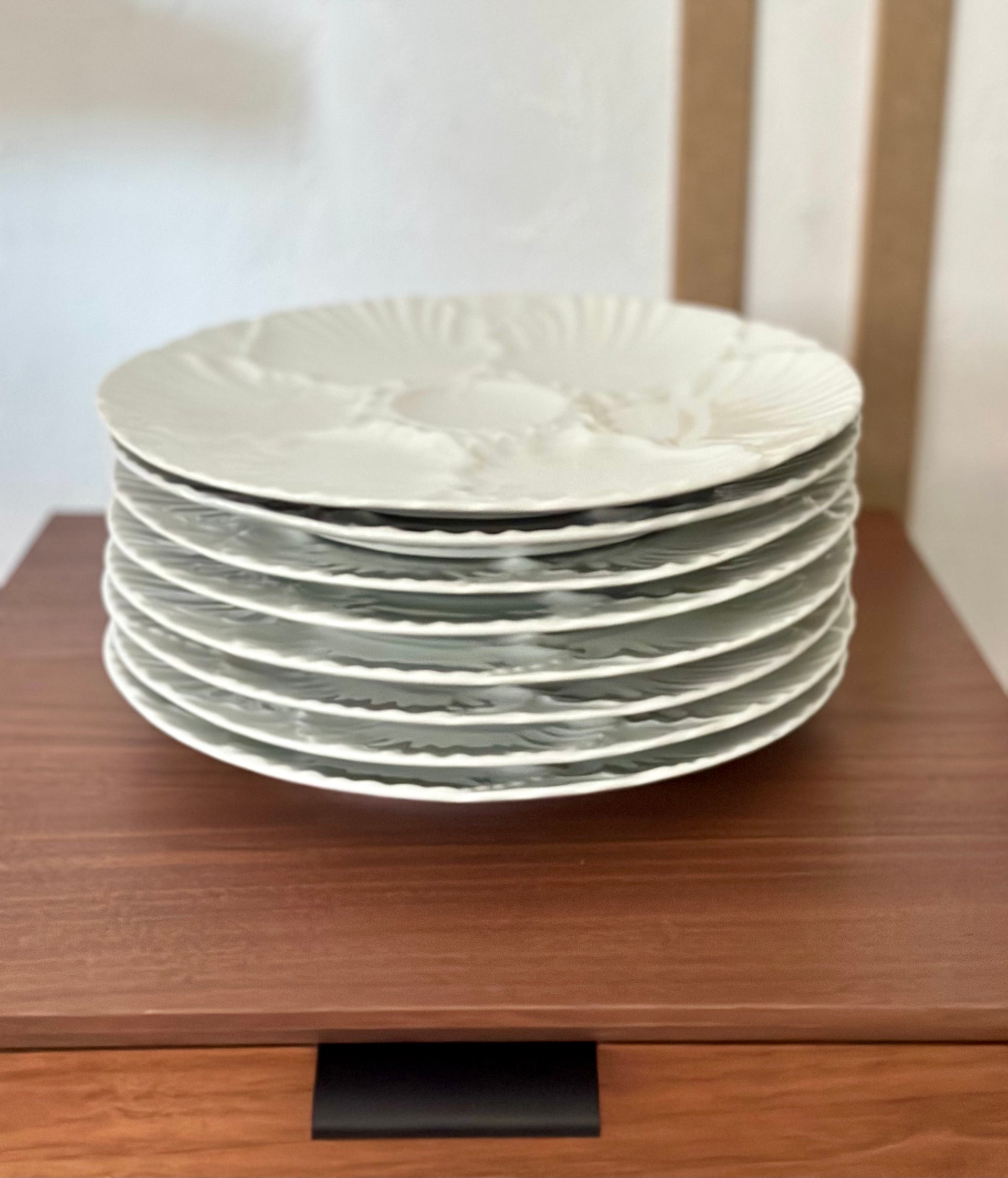Assiettes à huitres vintage Bareuther Waldsassen