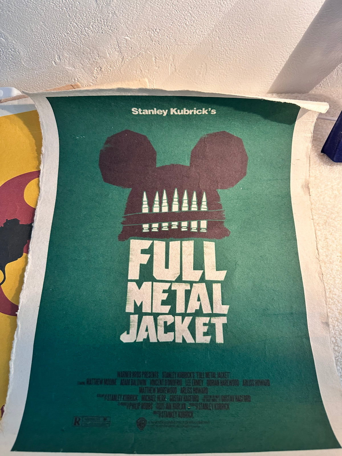 Affiche alternative "Full Metal Jacket" - Imprimée sur papier de riz