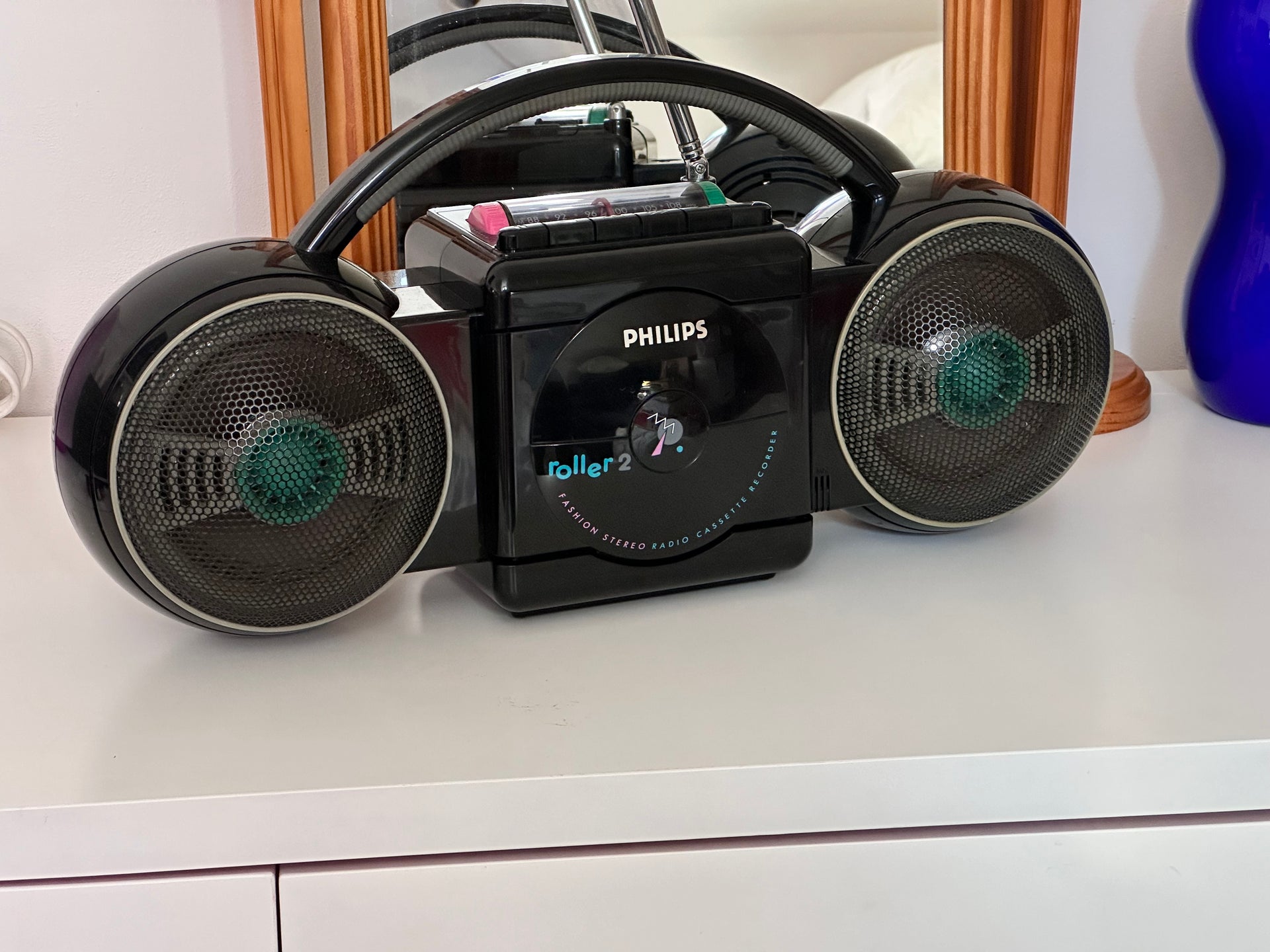 Poste radio-cassettes Philips Roller 2 80's