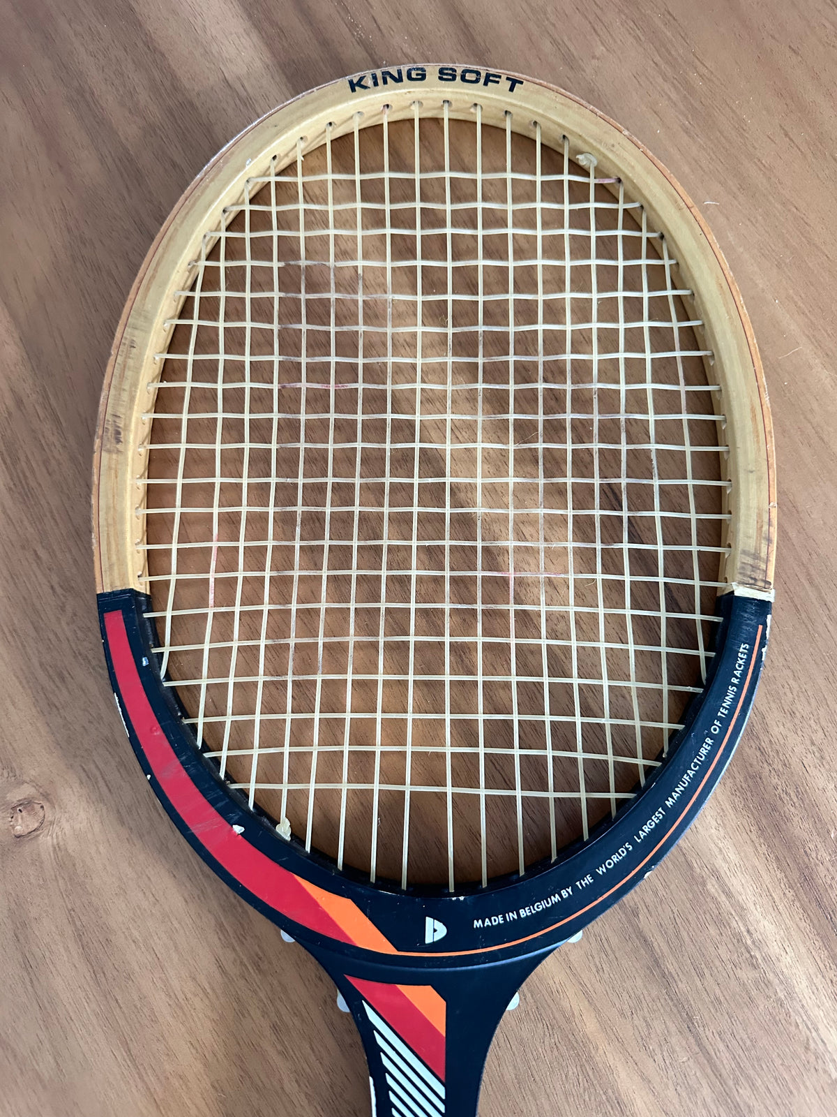 Raquette de tennis vintage Donnay années 70/80