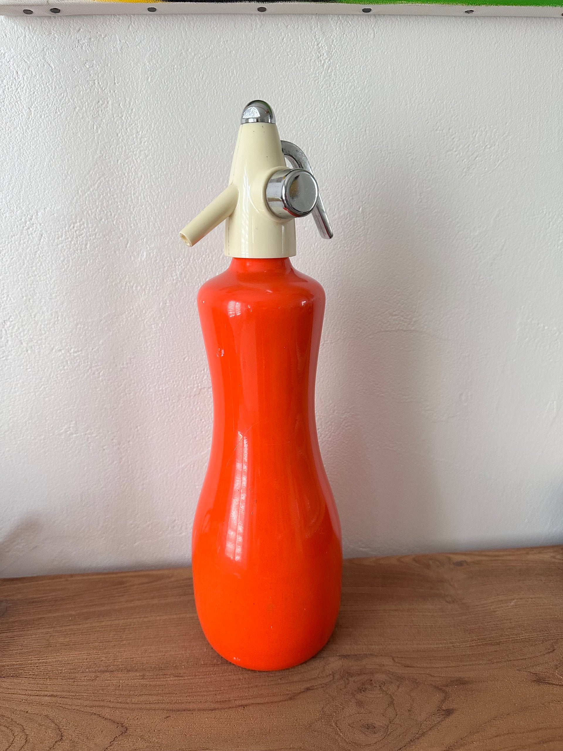 Siphon vintage orange