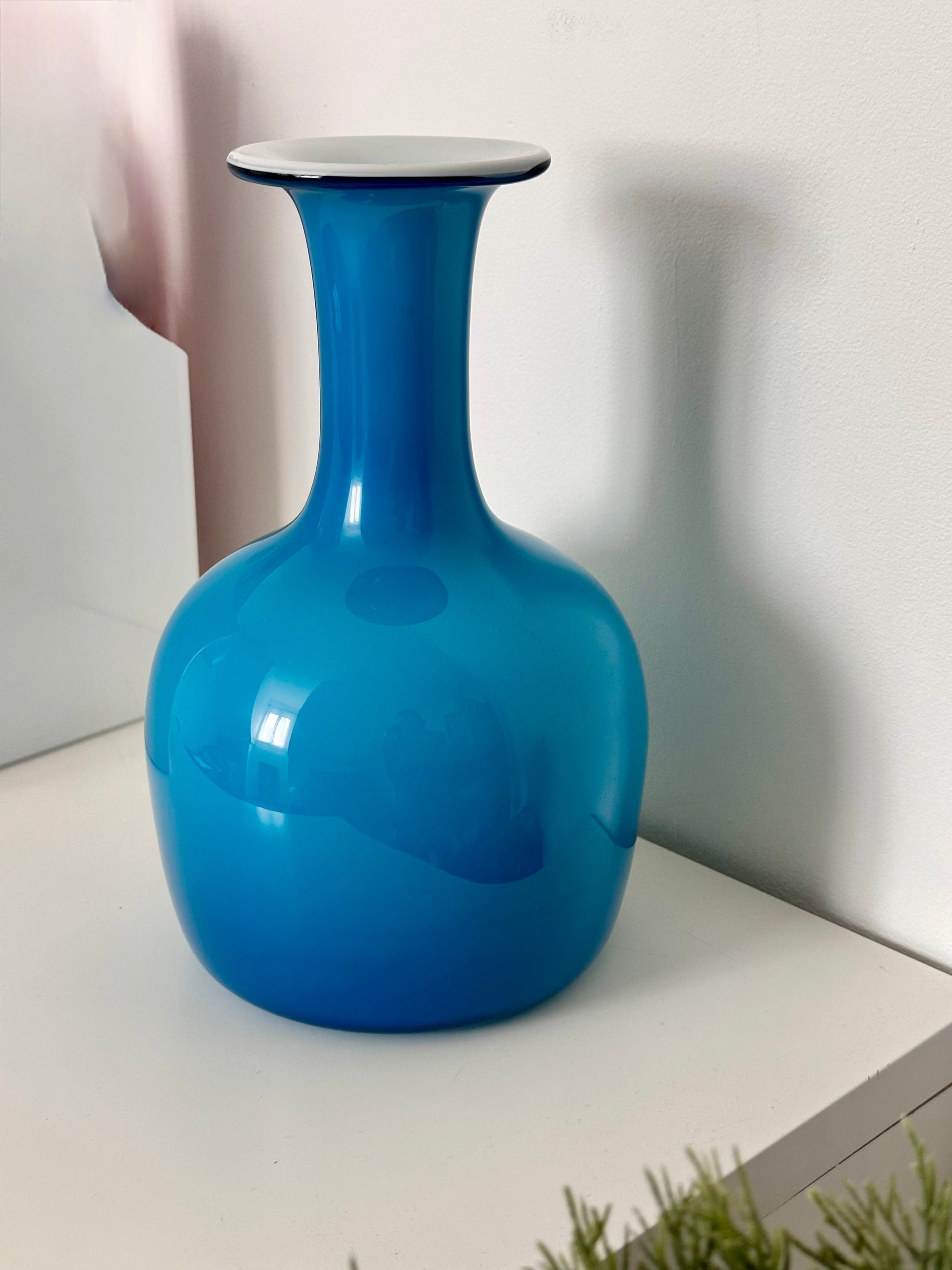 Vase Carnaby par Per Lütken pour Holmegaard 1968