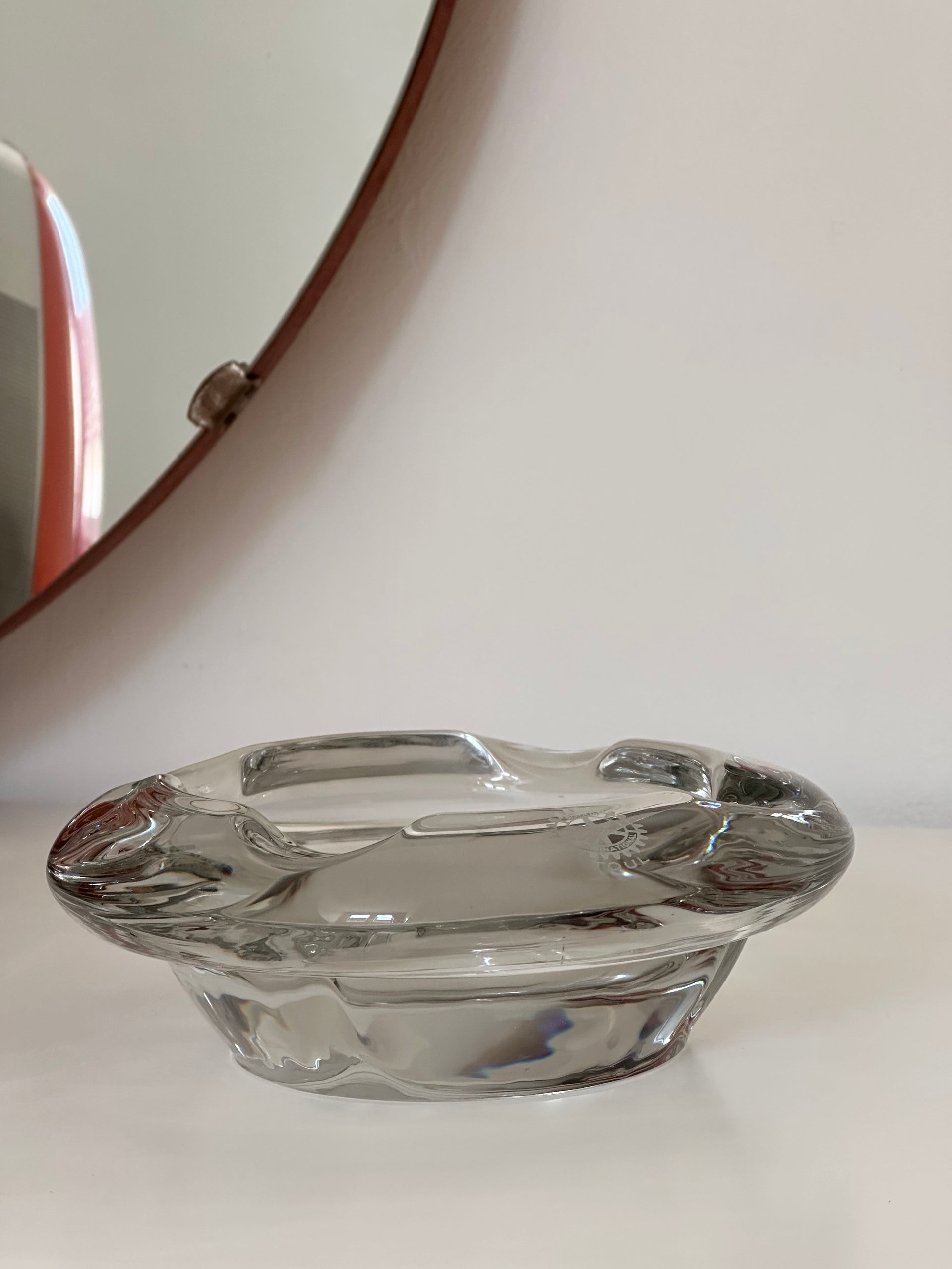 Cendrier cigares en cristal
