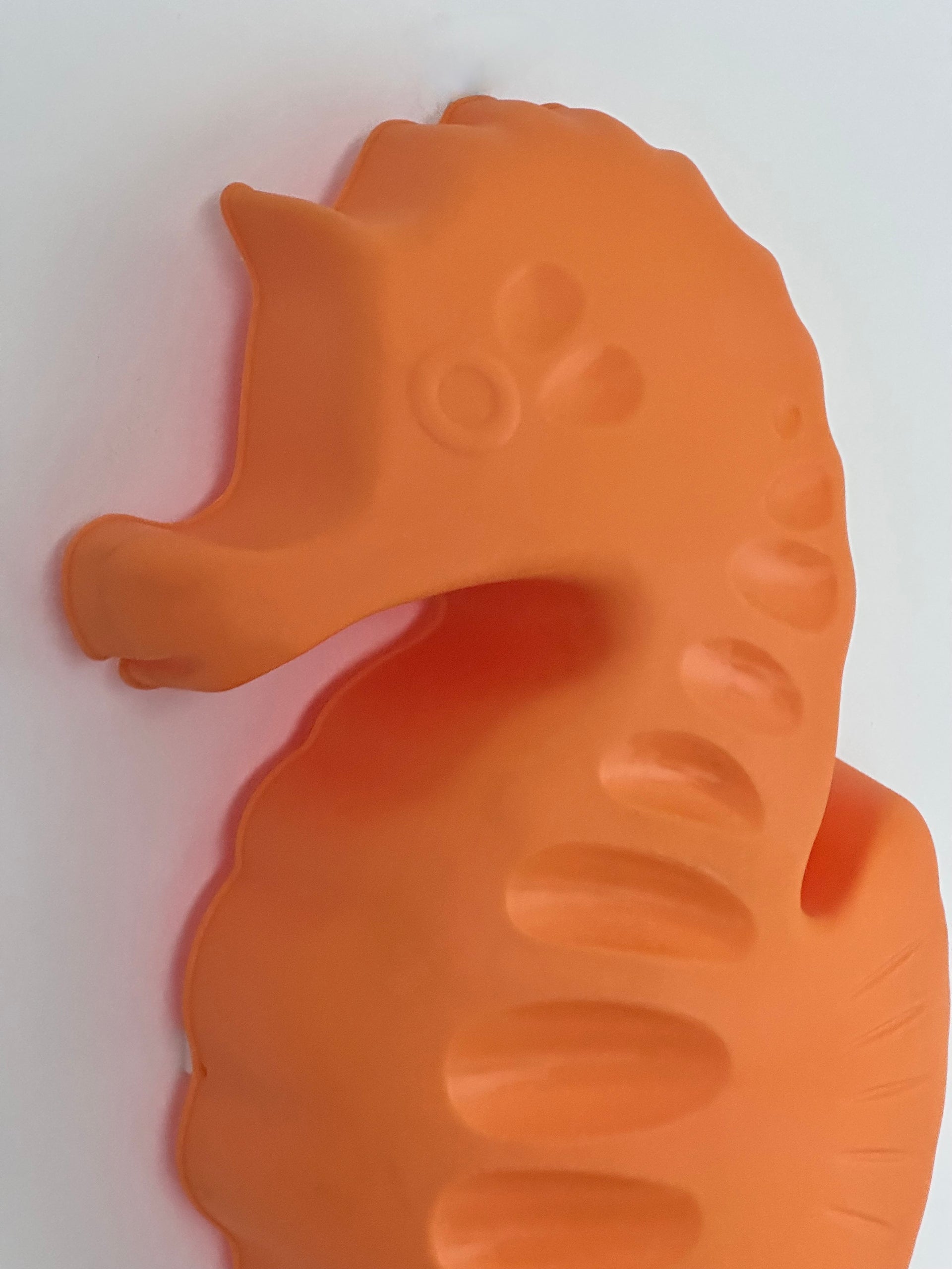 Lampe Ikéa vintage hippocampe orange
